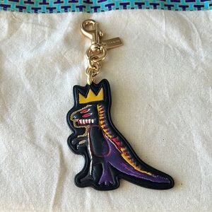 Coach x Jean Michel Basquiat bag charm